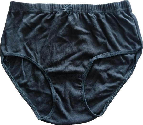 6 lı Paket Paket Özlem Bayan Düz Renk Bato Külot - Image 1