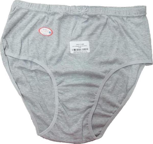 6 lı Paket Paket Özlem Bayan Düz Renk Bato Külot - Image 1