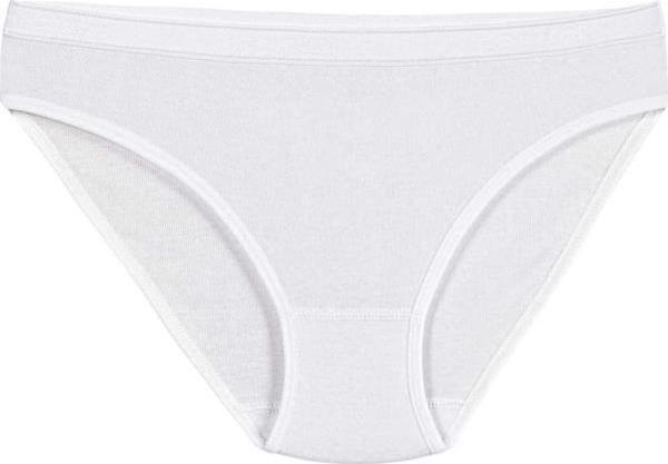 6 Adet Yıldız Bayan Ribana Bikini Külot Beyaz 3700 - Image 1