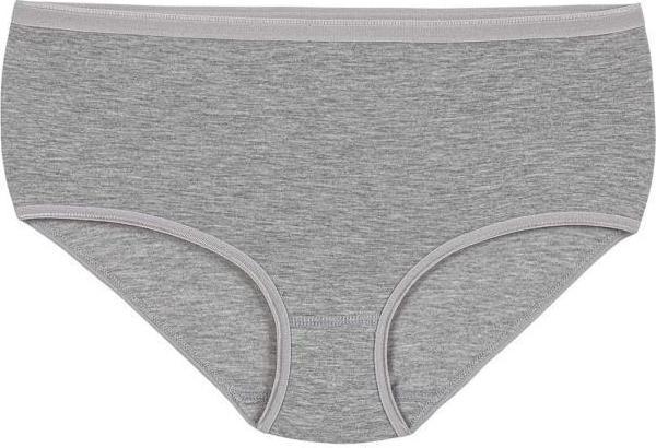 12 Adet Yıldız Bayan Likralı İz Yapmaz Bato Külot Gri 3749 - Image 1