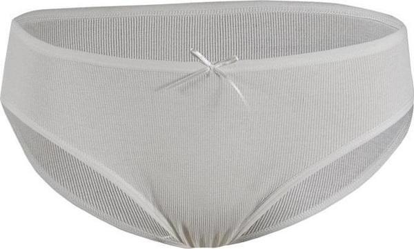 6 Adet Yıldız Bayan Likralı Kaşkorse Bikini Külot Ekru 3553 - Image 1