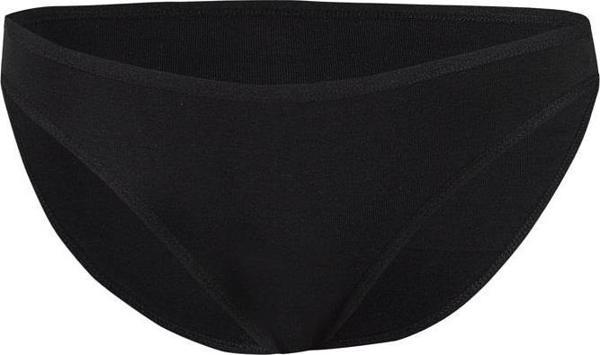 12 Adet Yıldız Bayan Ribana Bikini Külot Slip Siyah 2123 - Image 1