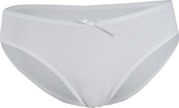 12 Adet Yıldız Bayan Likralı Kaşkorse Bikini Külot Beyaz 3550 - Image 1