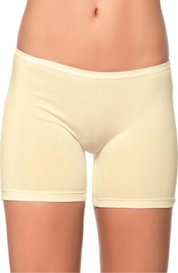 Özkan Bayan Likralı Şort Boxer Renk Seçenekli 0412 - Image 1