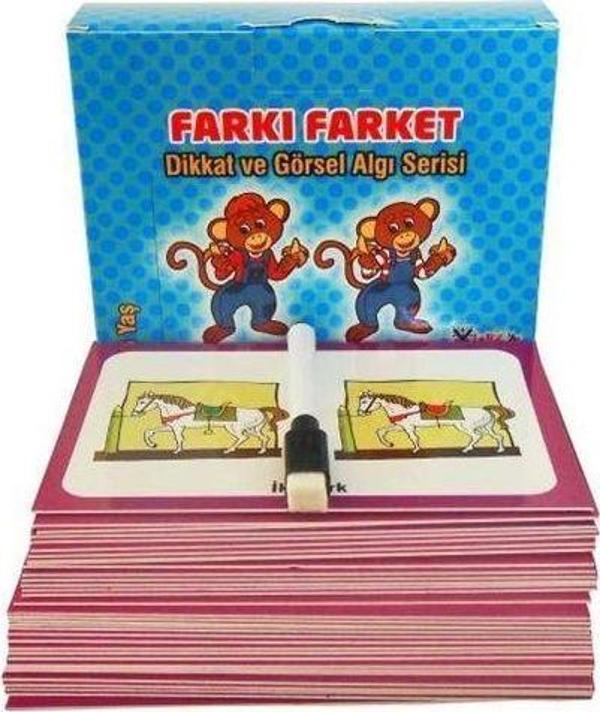 Farkı Farket Dikkat ve Görsel Algı Serisi (7-77 yaş) - Image 1