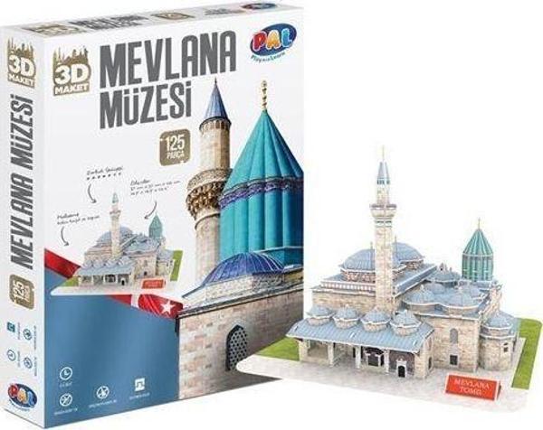 Mevlana Müzesi 3D Puzzle (125 Parça) - Image 1