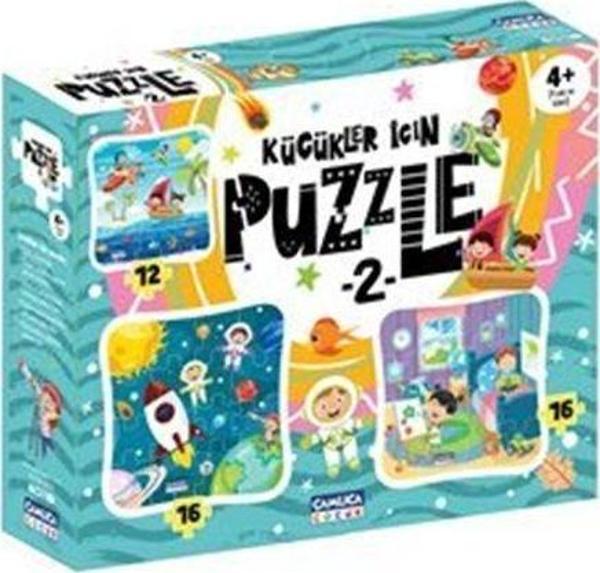 Küçükler İçin Puzzle 2 (Kutulu) - Çamlıca Çocuk Yayınları - Image 1
