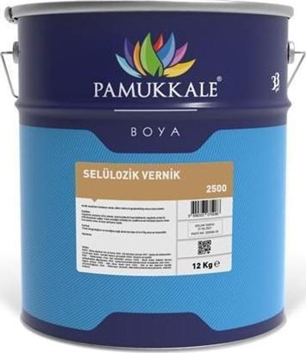 Pamukkale Selülozik Parlak Vernik 12 Kg Şeffaf - Image 1