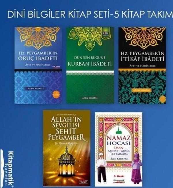 Dini Bilgiler Kitap Seti - 5 Kitap Takım - Kitapmatik Yayınları - Image 1