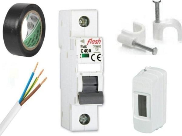 Elekktrıklı Şohben Kablosu 6 Mt Şohben Takımı Set - Image 1
