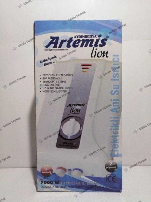 Lion Elektrikli Şofben - Ani Su Isıtıcı - 8 Emniyetli - 7000w - Image 1