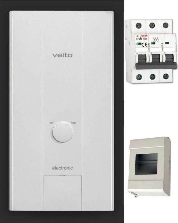 Blue E 380 volt 3 faz Ani Su Isıtıcı 21 Kw - Merkezi Sistem sıgorta ve kutusu dahıl paket - Image 1