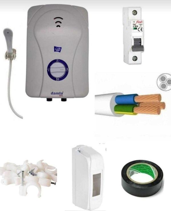 Ideal Elektrıklı Şohben 9 Mt Kablolu Orjınal Set - Image 1