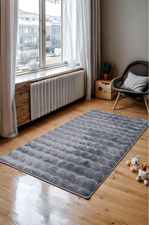 Meltem Tavşan Tüyü Post Peluş Ultra Yumuşak Makinede Yıkanabilir 80X150 CM - Image 1