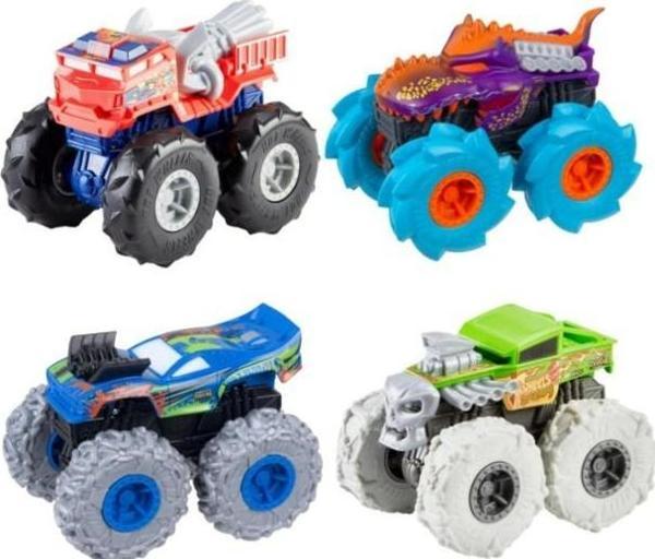 Mattel GVK37 Hot Wheels Monster Trucks Çek Bırak Arabalar - Image 1