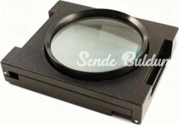 Masa Üstünde Proje Çizimi.küçük Yazı Vb Okuma İçin Mükemmel 110 Mm Katlanır Büyüteç - Image 1