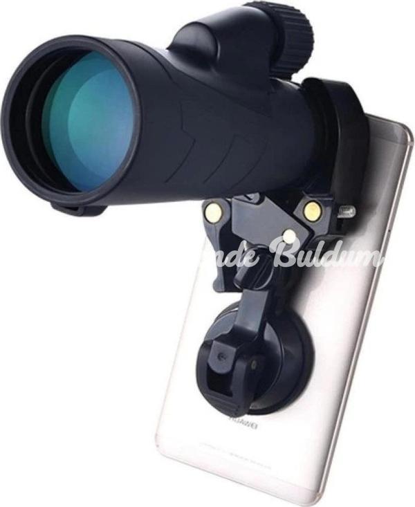 Dürbün Teleskop Mikroskop Telefon Tablet Bağlantı Aparatı - Image 1
