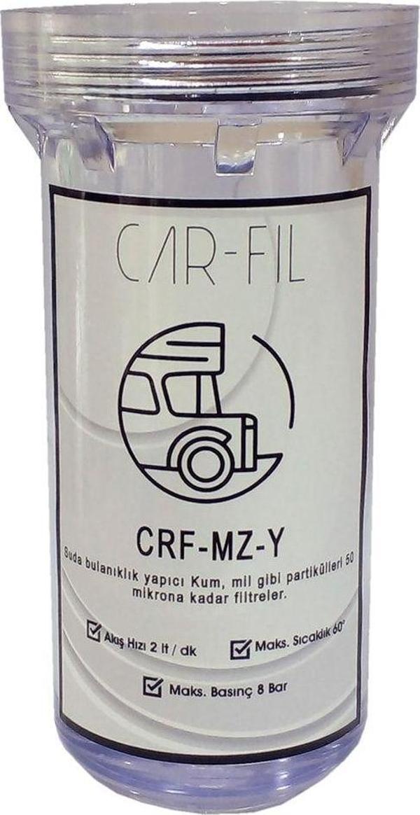 Car Fil Karavan Tipi Su Arıtma Filtresi (Yıkanabilir Kartuşlu) Cam Kavanozu - Image 1