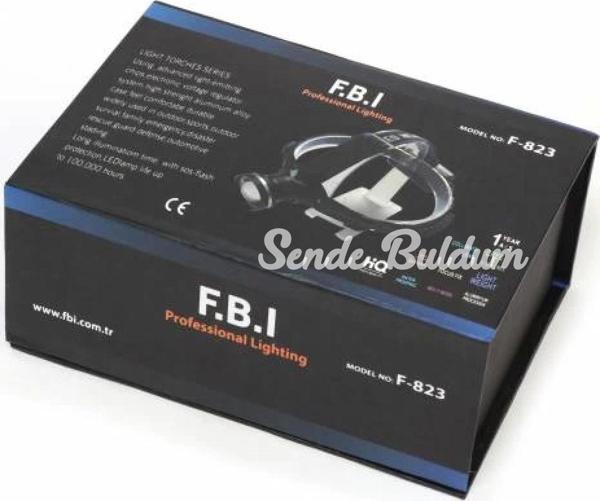 F823 Xlm T6 Led Su Geçirmez Şarjlı Kafa Lambası - Image 1