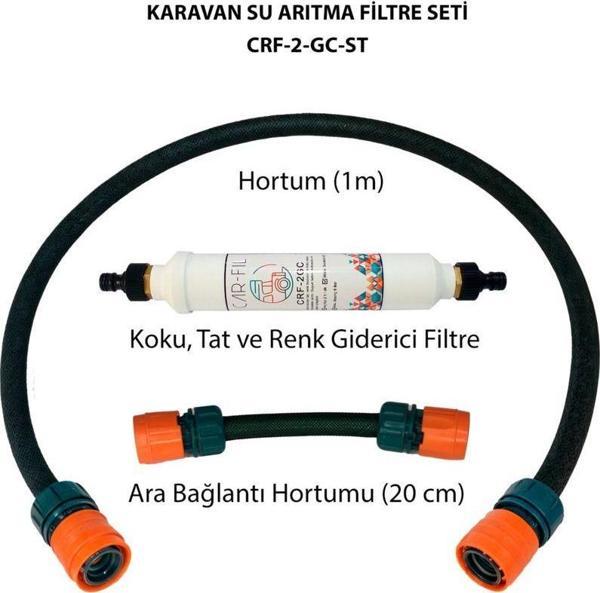 Car Fil Tat,Koku Ve Renk Giderici Karavan Ve Tekne Su Arıtma Filtre Seti - Image 1