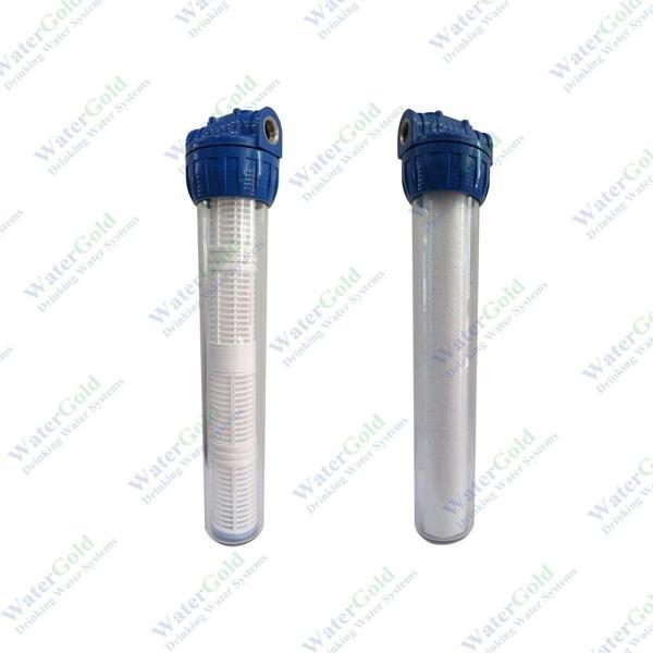Watergold Çift Etkili Tortu Pislik Önleyici Su Arıtma Filtre20" Inç - Image 1
