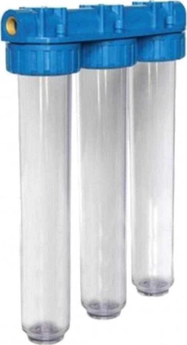 Watergold Daire Sayaç Girişi Su Arıtma Cihazı Filtre Kabı Boş Housing - Image 1