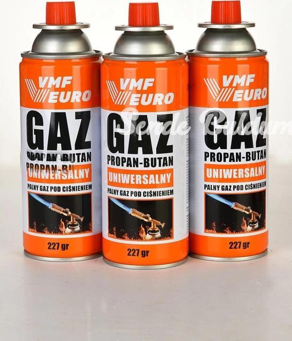 Remtas Vmf Eurogaz Kamp Ocak Gazı Valfli Kartuş 227gr  3 Adet - Image 1