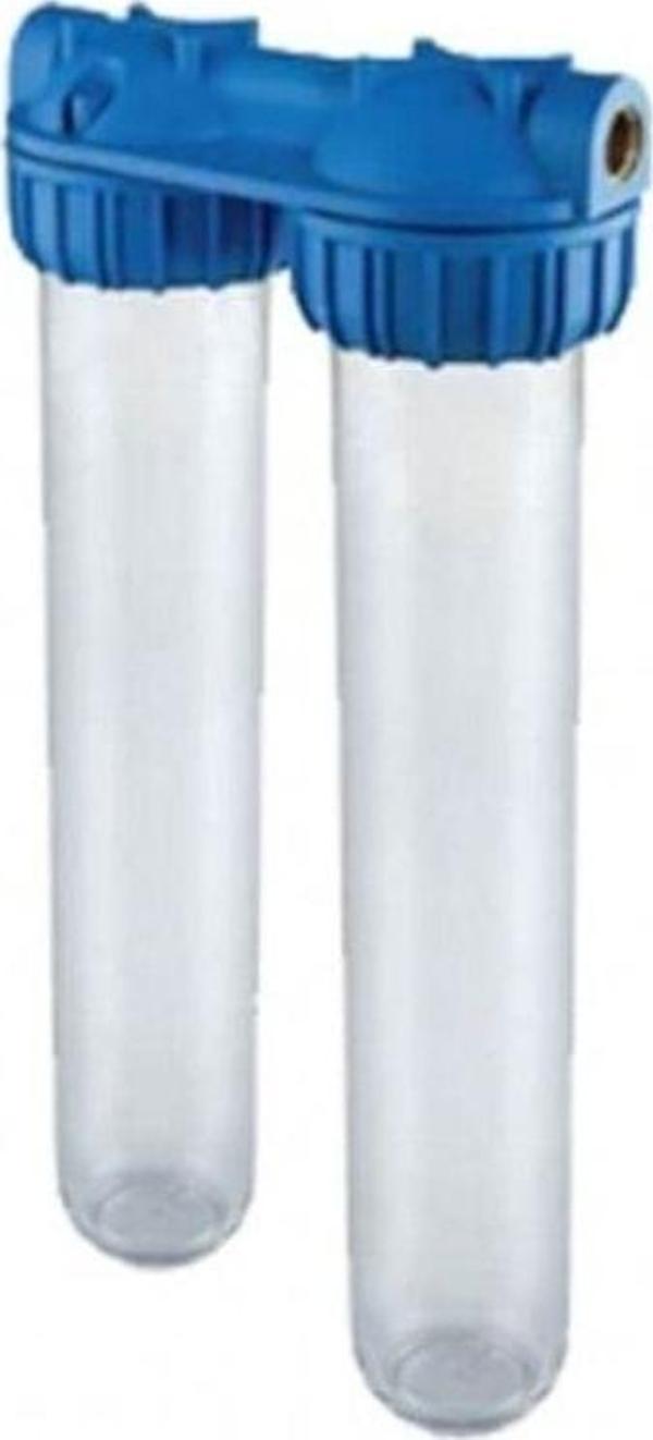 Watergold Daire Sayaç Girişi Su Arıtma Cihazı Filtre Kabı Boş Housing 20" - Image 1