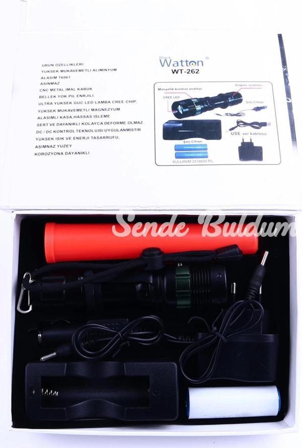 Sinyalli Acil Durum El Feneri Cree5  Wt262 - Image 1