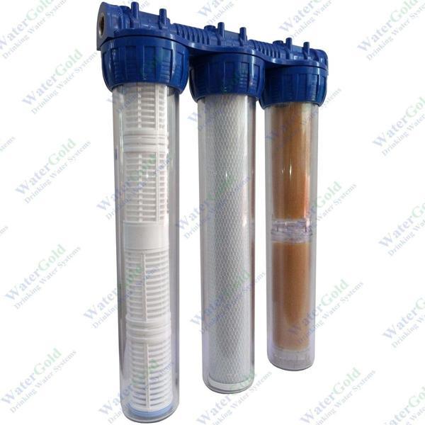 Watergold Reçineli Aktif Karbonlu Kireç Kırıcılı Filtre Sistemi - Image 1