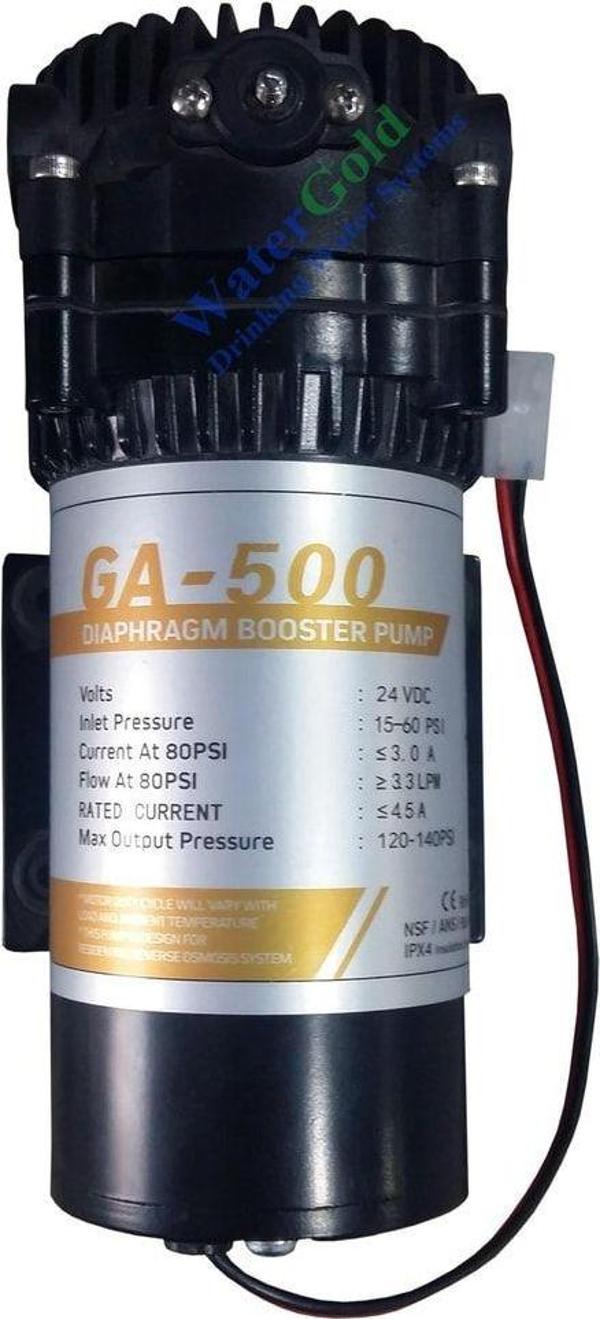 Watergold Su Arıtma Cihazı Elektrik Motoru Pompası 24Volt 3.3 Lpm - Image 1