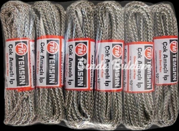 Temsan 10 Mt Çok Amaçlı İp 12li - Image 1