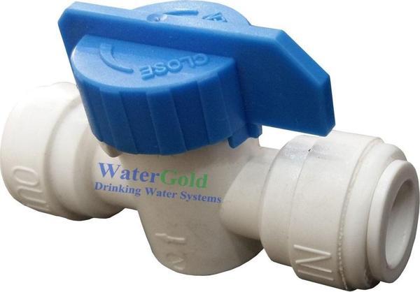 Watergold Su Arıtma Cihazı Küresel Ara Vana Plastik 6 Mm Hortum Girişli - Image 1