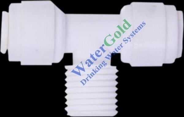 Watergold Su Arıtma Cihazı T Filtre Bağlantı Nipeli 1/4 Inç Quick 1/4 Inç (5 Adet) - Image 1