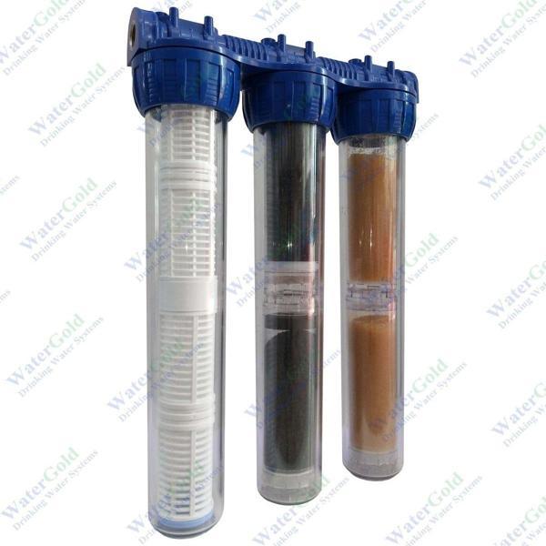Watergold Suda Tortu Ve Kireç Giderici Filtreler Aktif Karbon Ve Reçine - Image 1