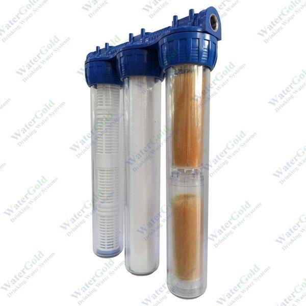 Watergold Yıkanabilir Tortu Ve Kireç Önleme Reçine Arıtma Filtresi - Image 1