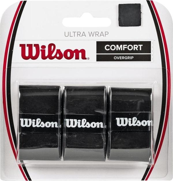 Wilson Siyah 3'lü Ultra Wrap Overgrip - Image 1