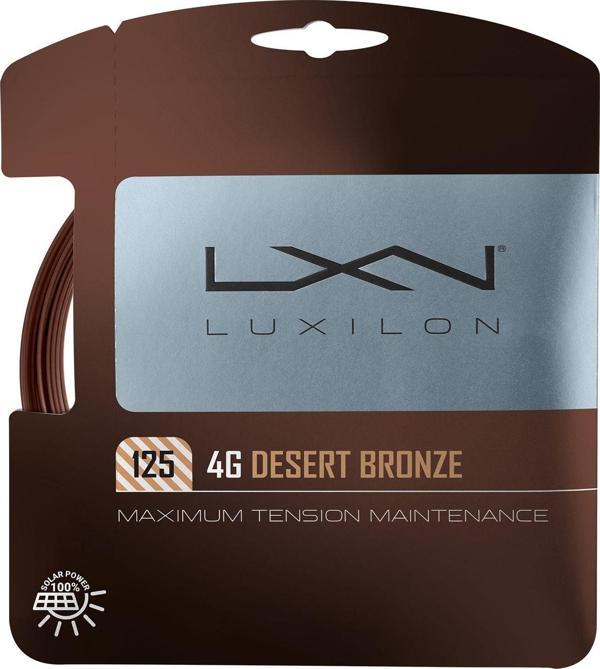 Luxilon 4G 1.25 Desert Bronze Tekli Kordaj - Image 1