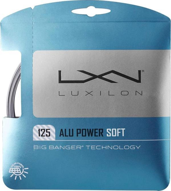 Luxilon Alu Power Soft 1.25 Gümüş Tekli Kordaj - Image 1