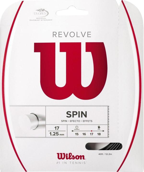 Wilson Revolve 1.25 Siyah Tekli Kordaj - Image 1