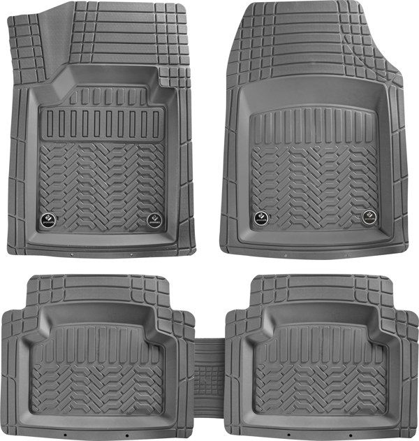 Fiat Egea Uyumlu Havuzlu Universal Paspas Krom Gri Renk Parça - Image 1