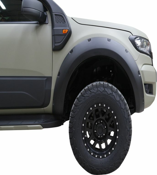 Ford Ranger Uyumlu Çamurluk Kaplama 4.5Cm 2012 / 2019 Dodik Seti Parça - Image 1