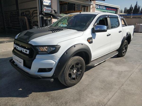 Ford Ranger Uyumlu Çamurluk Kaplama Cıvatalı 4.5Cm 2012 / 2019 Dodik Seti Parça - Image 1