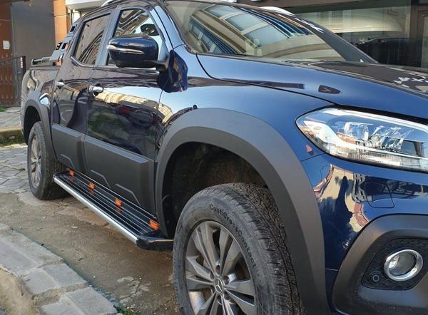 Mercedes X-Class Uyumlu Çamurluk Kaplama 4Mm 2012 / 2019 Dodik Seti Parça - Image 1