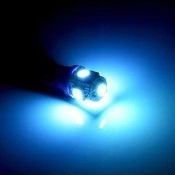 Space Dekoratif Led Ampul T10-2X4 Smd Led Mavi 12V/Laam117-2-12 - Image 1