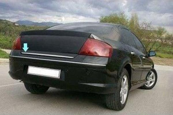 Peugeot 407 Uyumlu Bagaj Alt Çıta 2004-2010 Paslanmaz Çelik Parça - Image 1