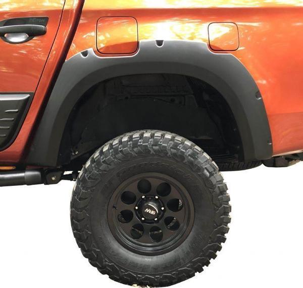 Mitsubishi L200 Uyumlu Çamurluk Kaplama Civatasız 3.5Cm Dodik Seti 2019+ Parça - Image 1