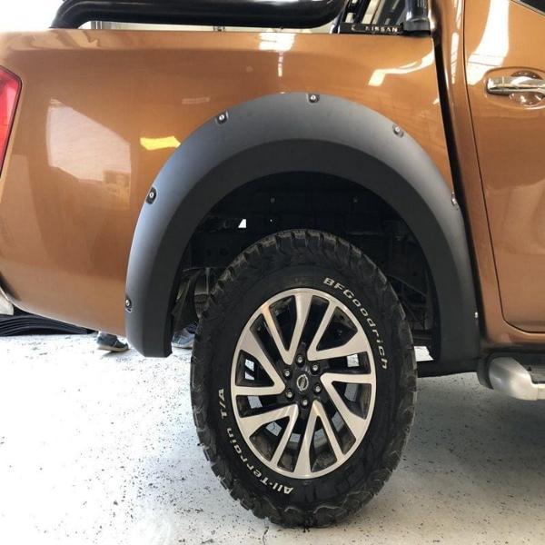 Nissan Navara Uyumlu Çamurluk Kaplama Cıvatalı 4.5Cm Dodik Seti 2012 / 2019 Parça - Image 1