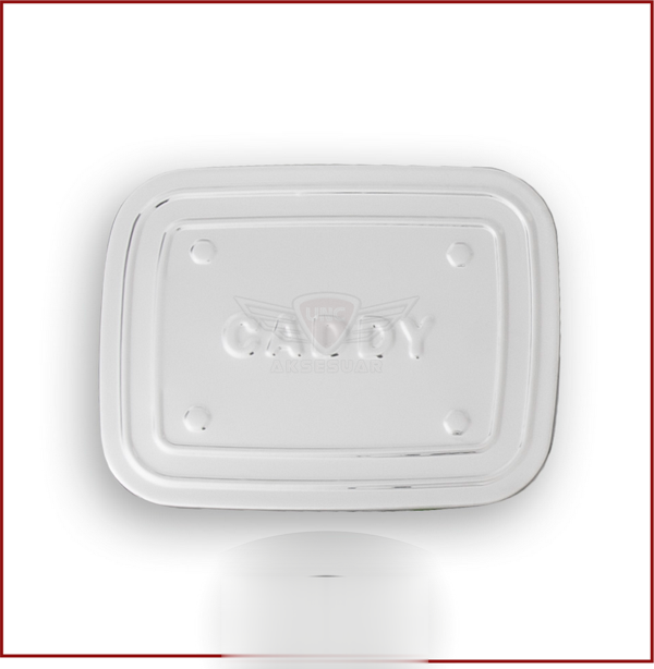Volkswagen Caddy Uyumlu Depo Kapağı 2003-2015 Paslanmaz Çelik Parça - Image 1