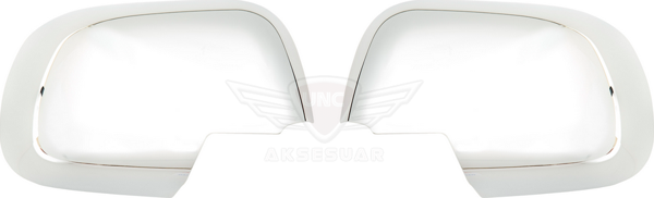 Dacia Duster Uyumlu Ayna Kapağı 2010-2012 ABS Krom Parça - Image 1